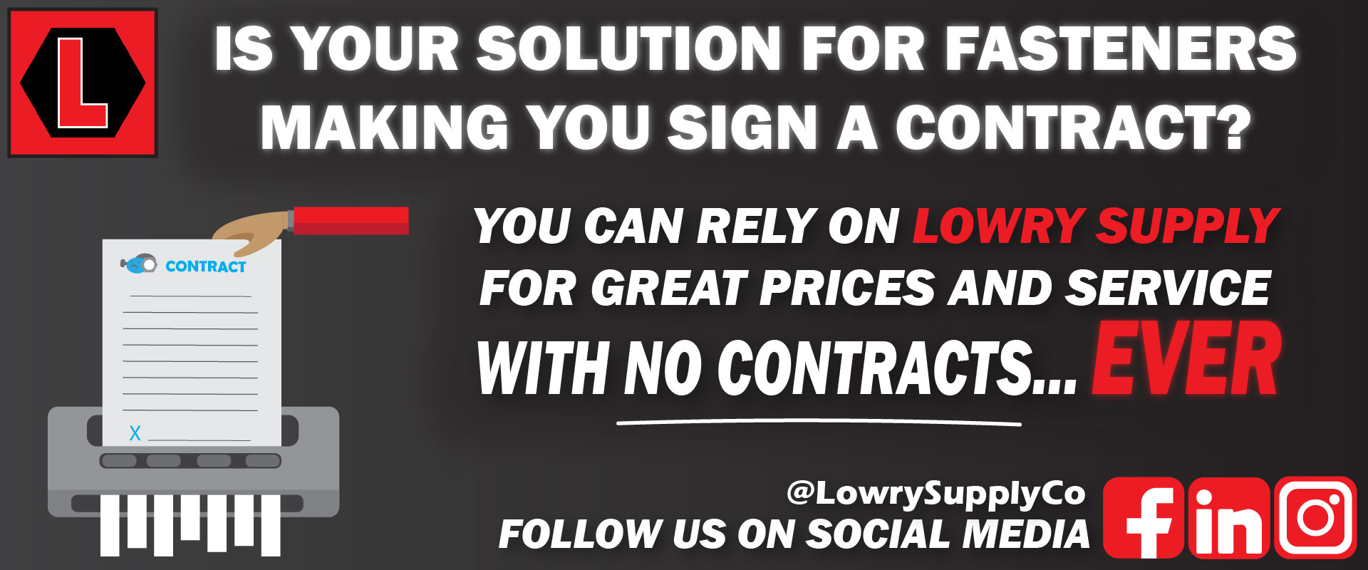 No Contracts Great Products and Service