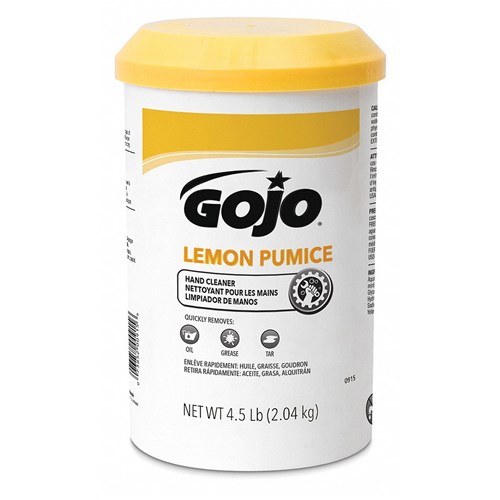 GOJO 4.5LB LEMON HAND CLEANER PUMICE